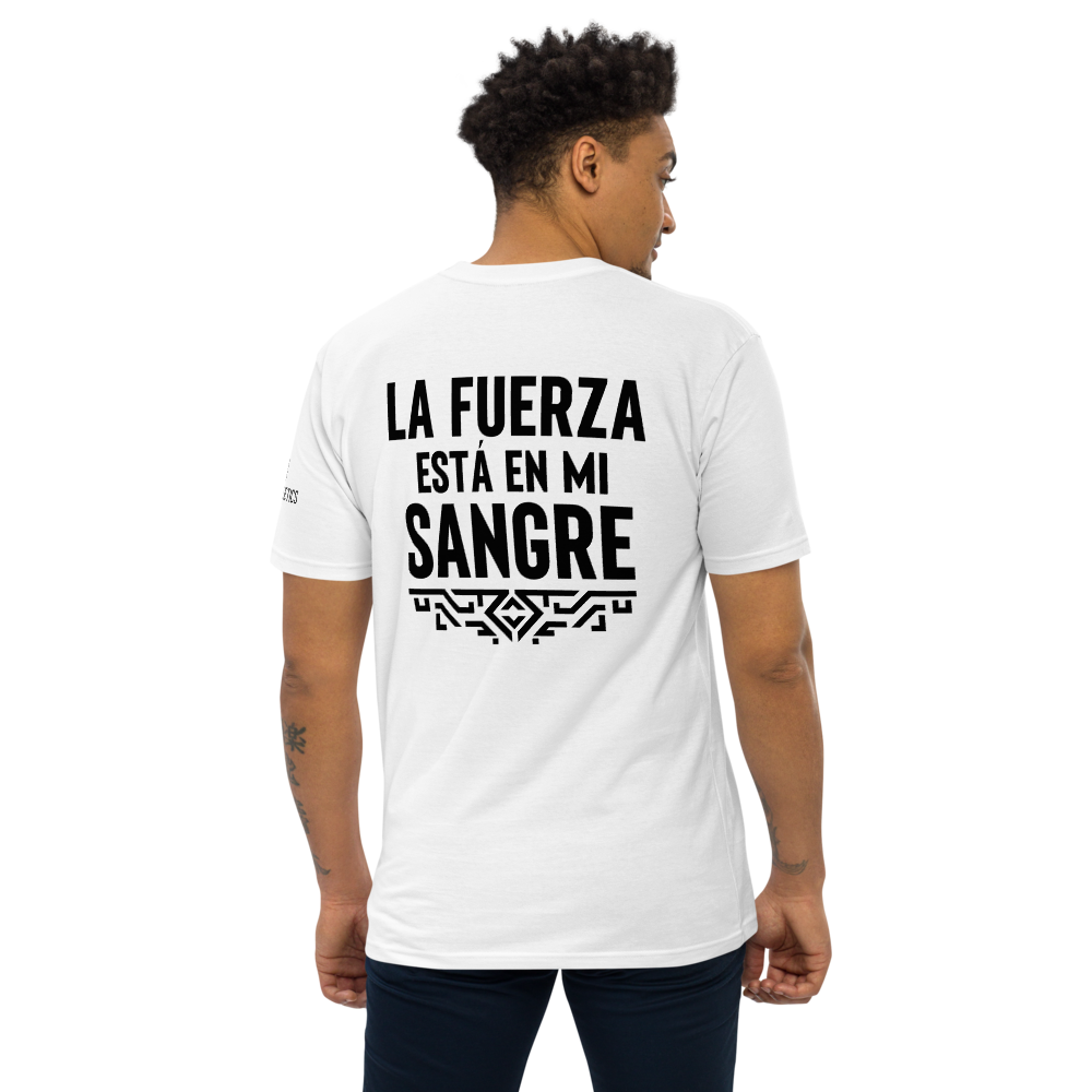 RAÍZ Athletics Bloodline Tee White — Latino Gym Wear Australia