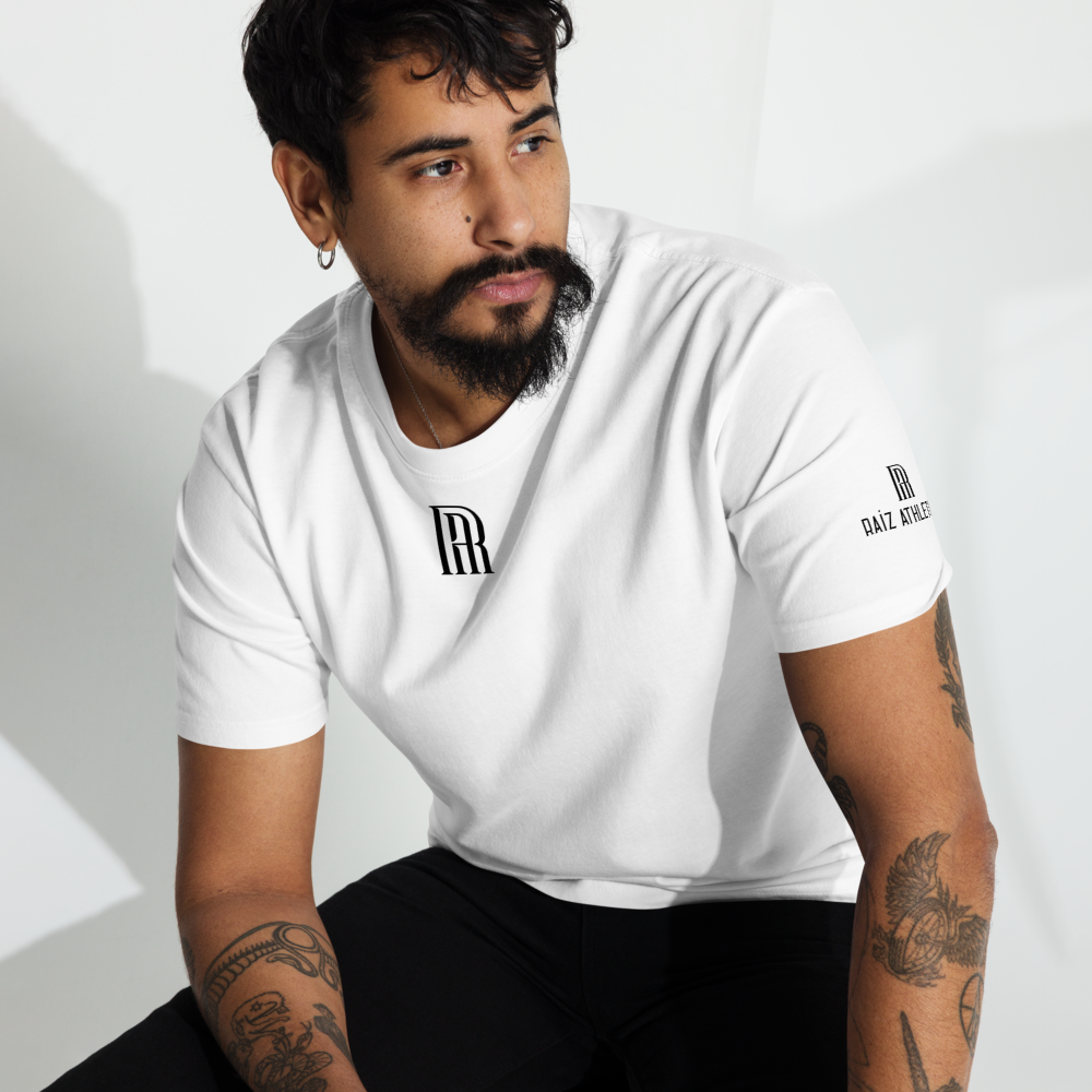 RAÍZ Athletics Bloodline Tee White — Latino Gym Wear Australia