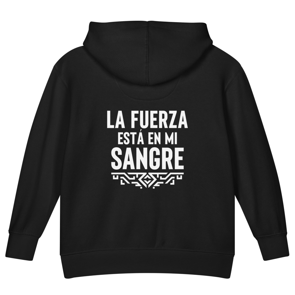 Toddler Heritage Hoodie — Black Unisex Pullover | RAÍZ Athletics