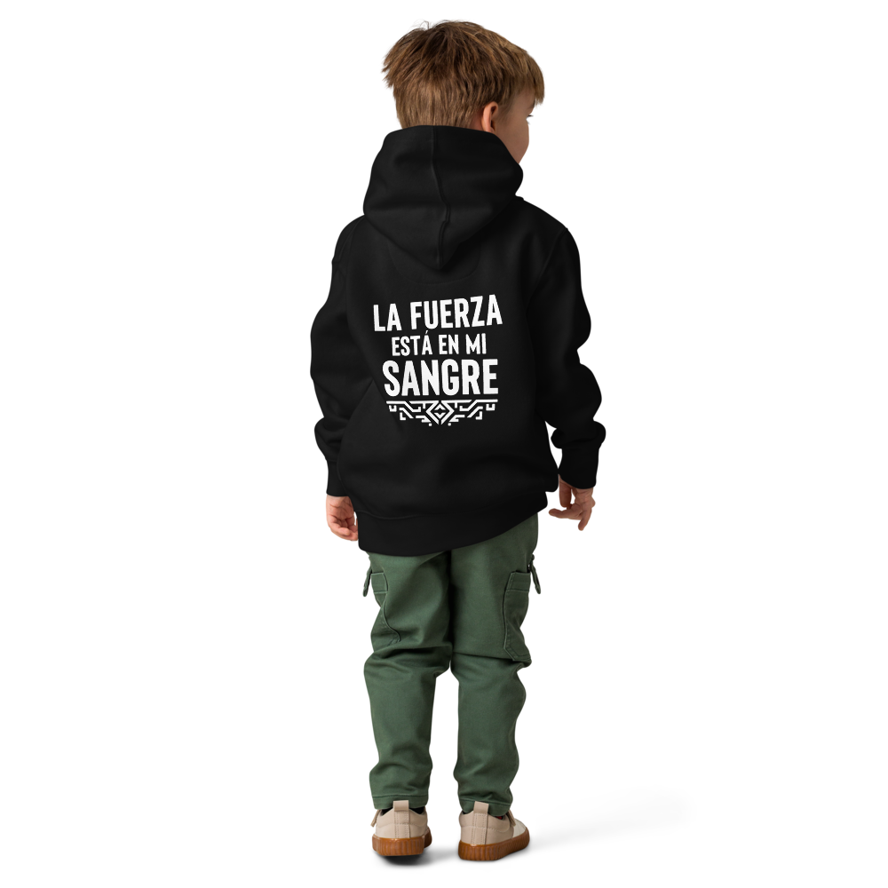 Toddler Heritage Hoodie — Black Unisex Pullover | RAÍZ Athletics
