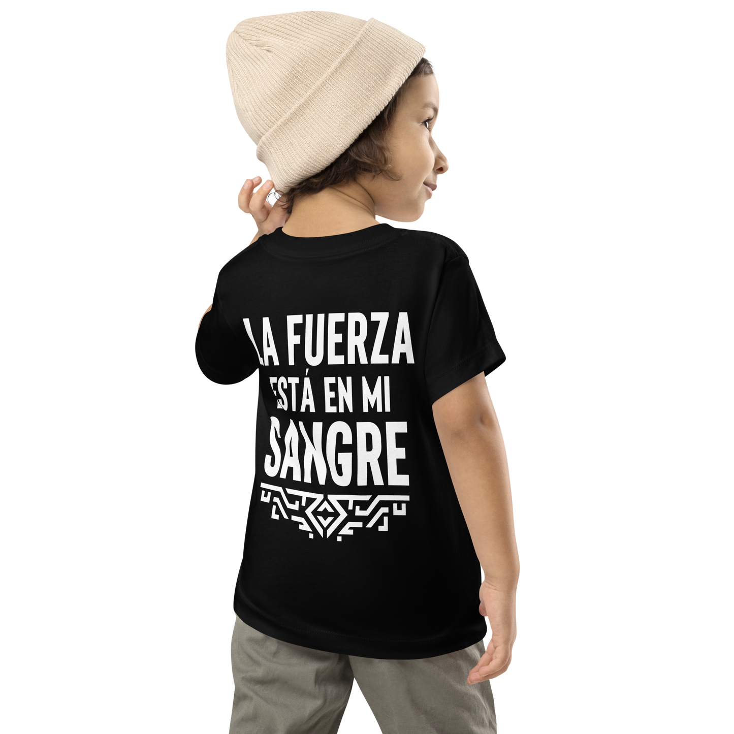 Toddler Bloodline Tee — Black | RAÍZ Athletics