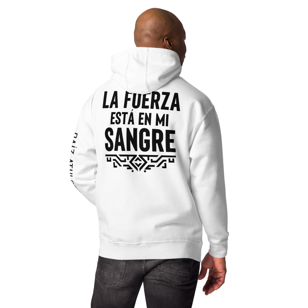 RAÍZ Athletics Heritage Hoodie White — Latino Gym Wear Australia