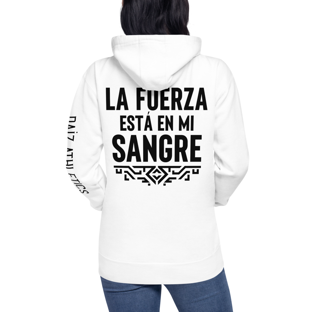 RAÍZ Athletics Heritage Hoodie White — Latino Gym Wear Australia